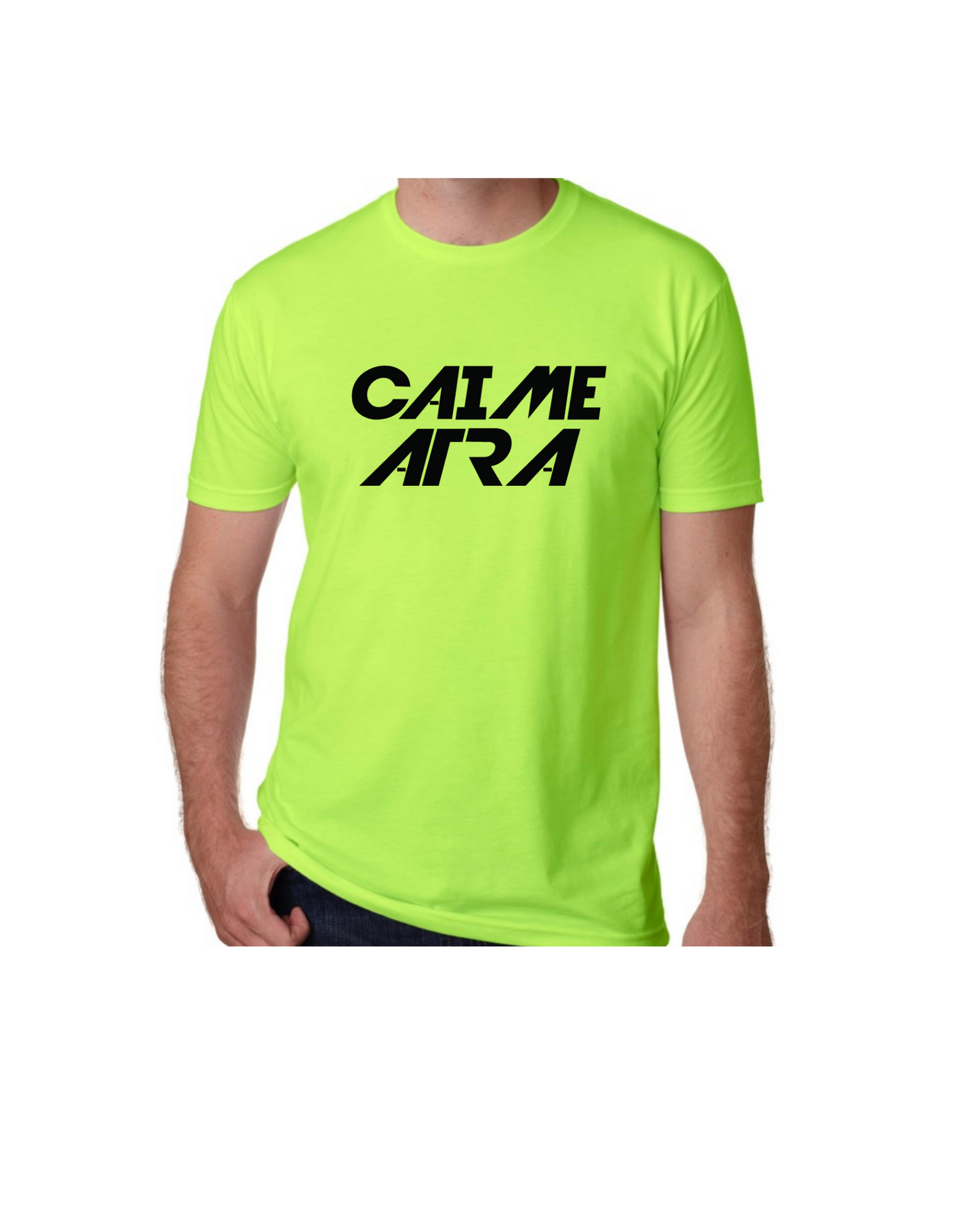 Caime Atra™️ Black/Neon Green Unisex T-Shirt