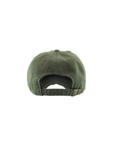 Dad Hat Olive Vintage